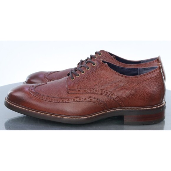Cole Haan Watson Men\'s Wingtip Oxfords Shoes Size 7 M Pebbled Leather C27089 main image 9